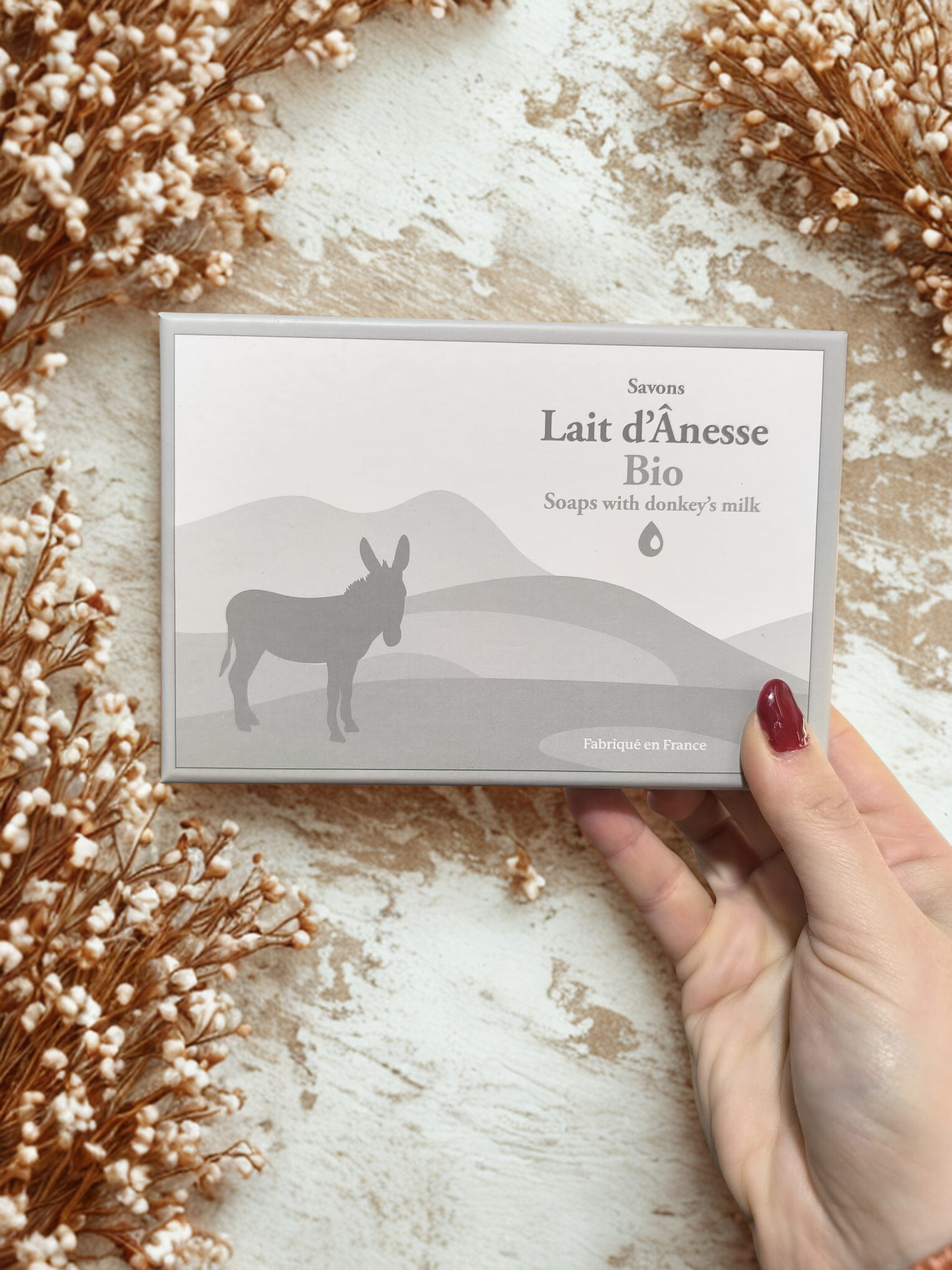 Coffret Luxe 6 Savons 25g Lait d’Ânesse Bio