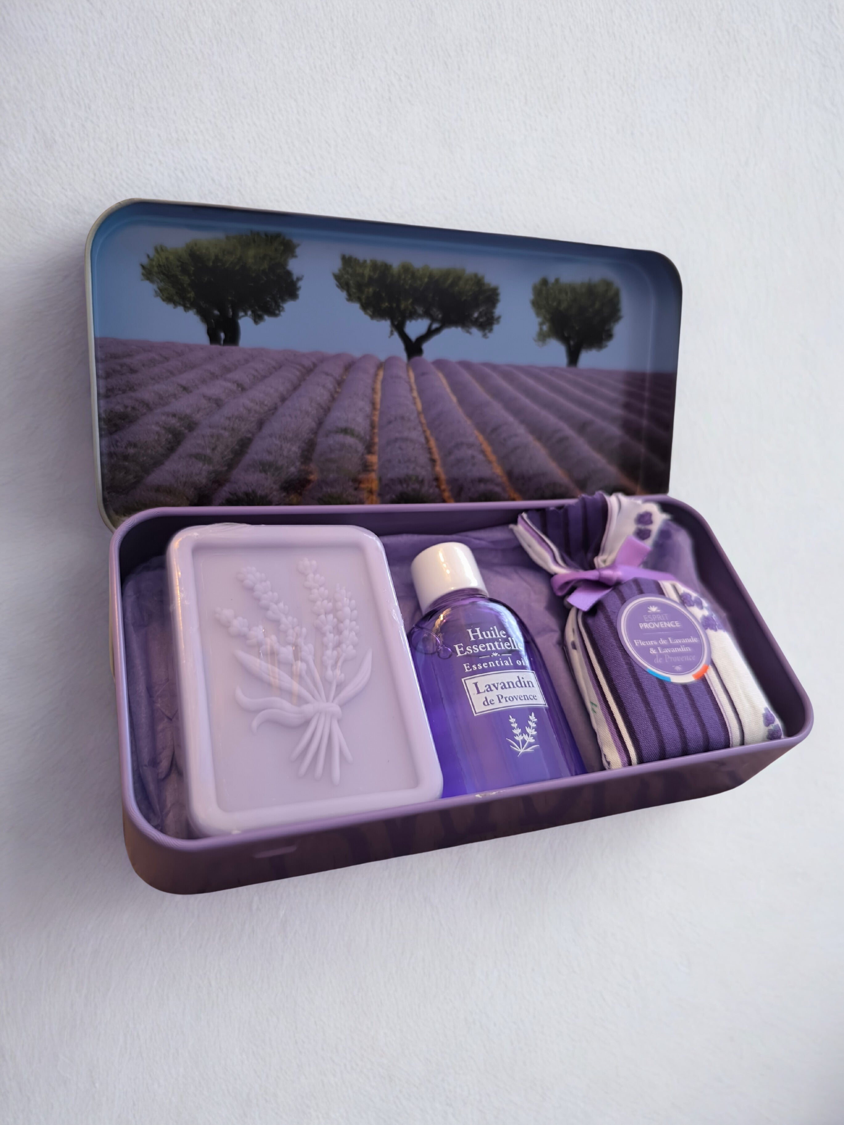 Coffret Métal – Trio Relaxation à la Lavande