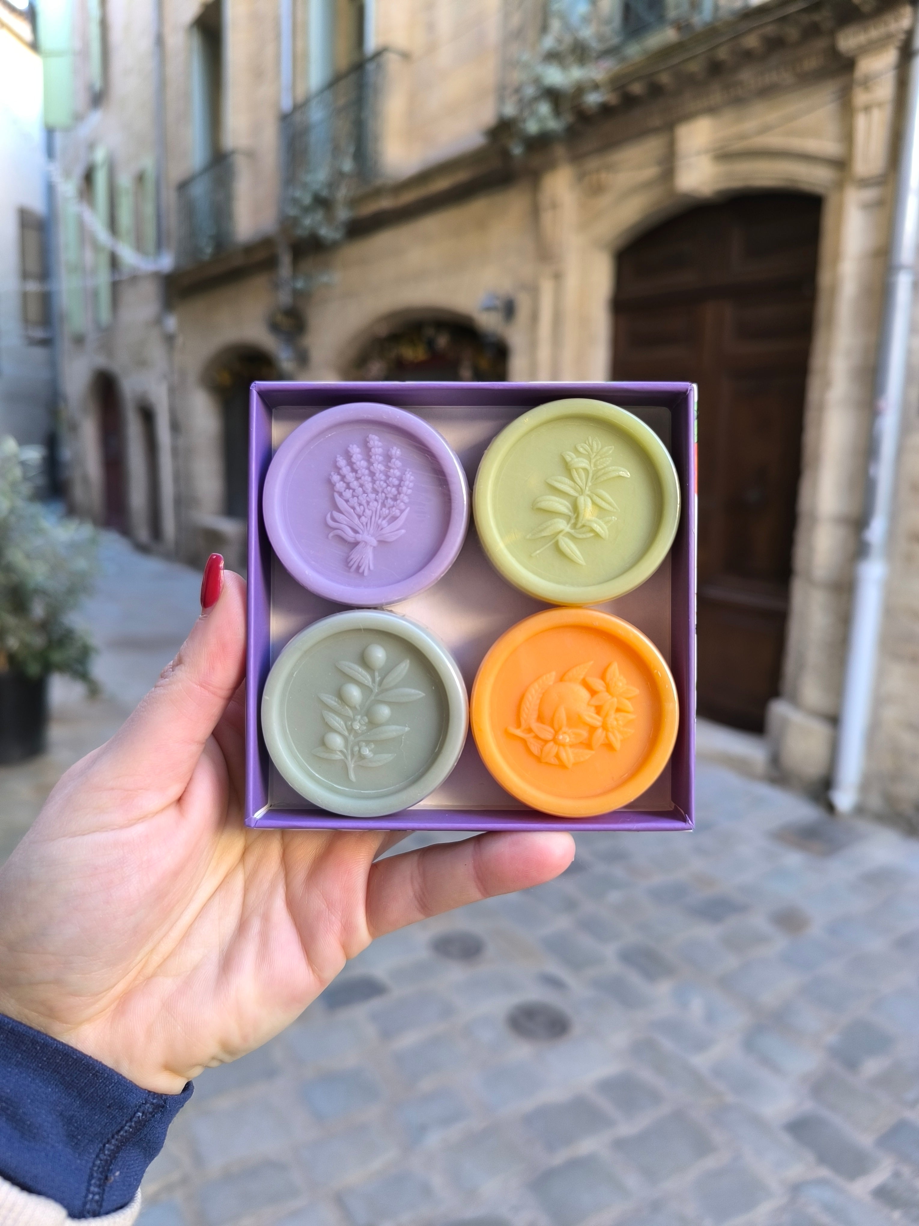 Coffret 4 Savons Invités de Provence (25g)