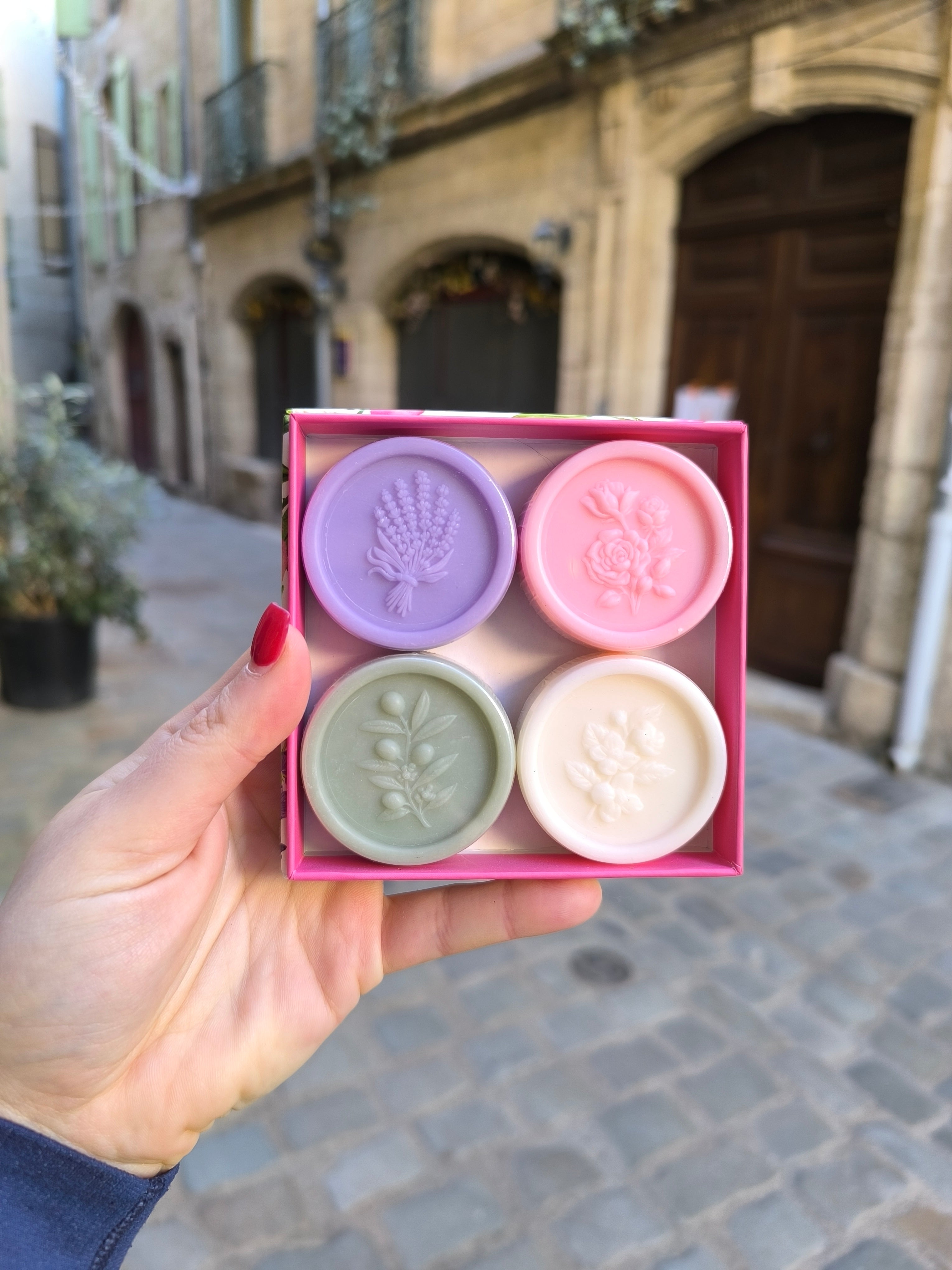 Coffret 4 Savons Invités de Provence (25g)