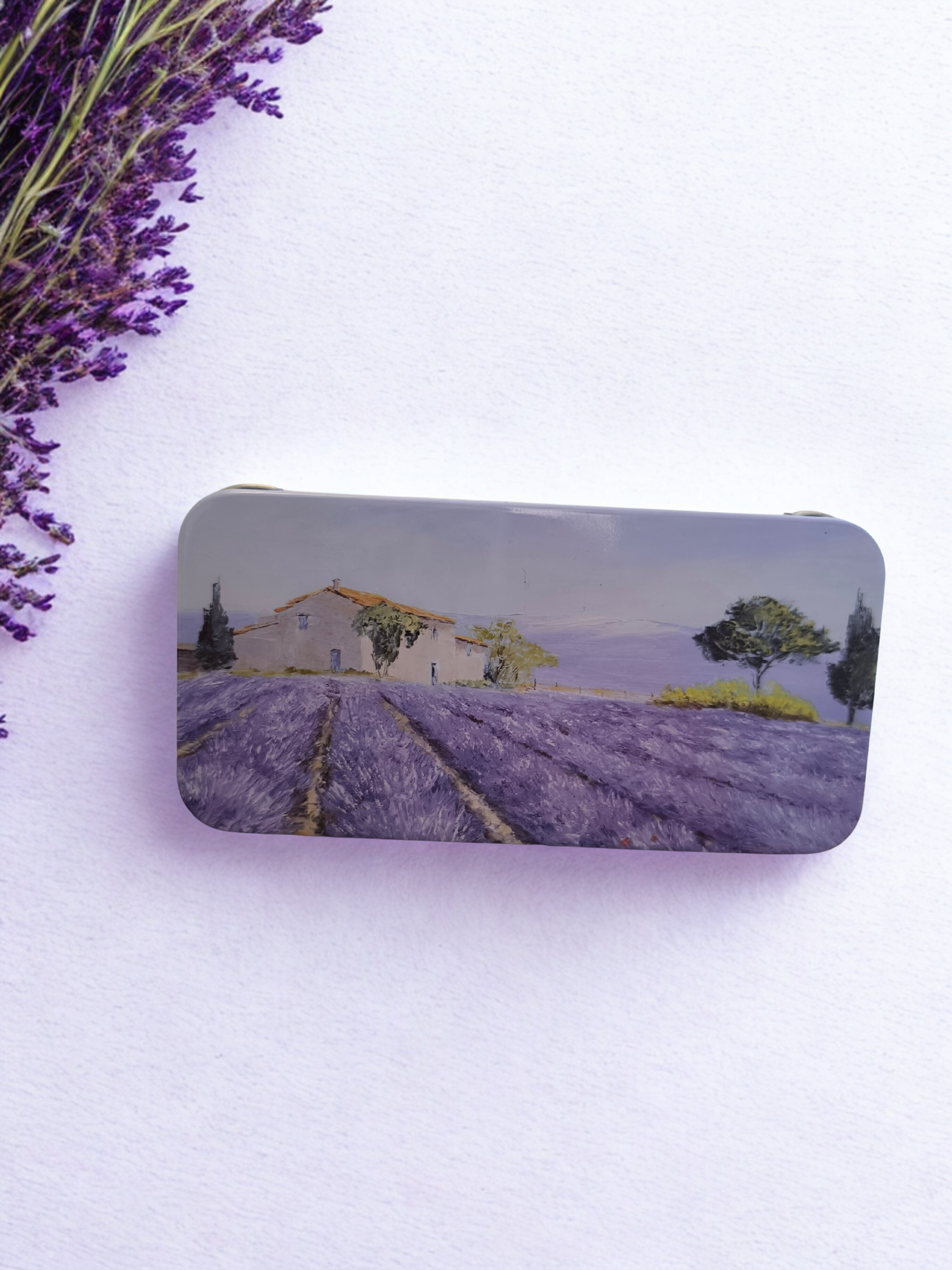 Coffret Métal "Bastide en Provence" – Un Rituel de Douceur à la Lavande