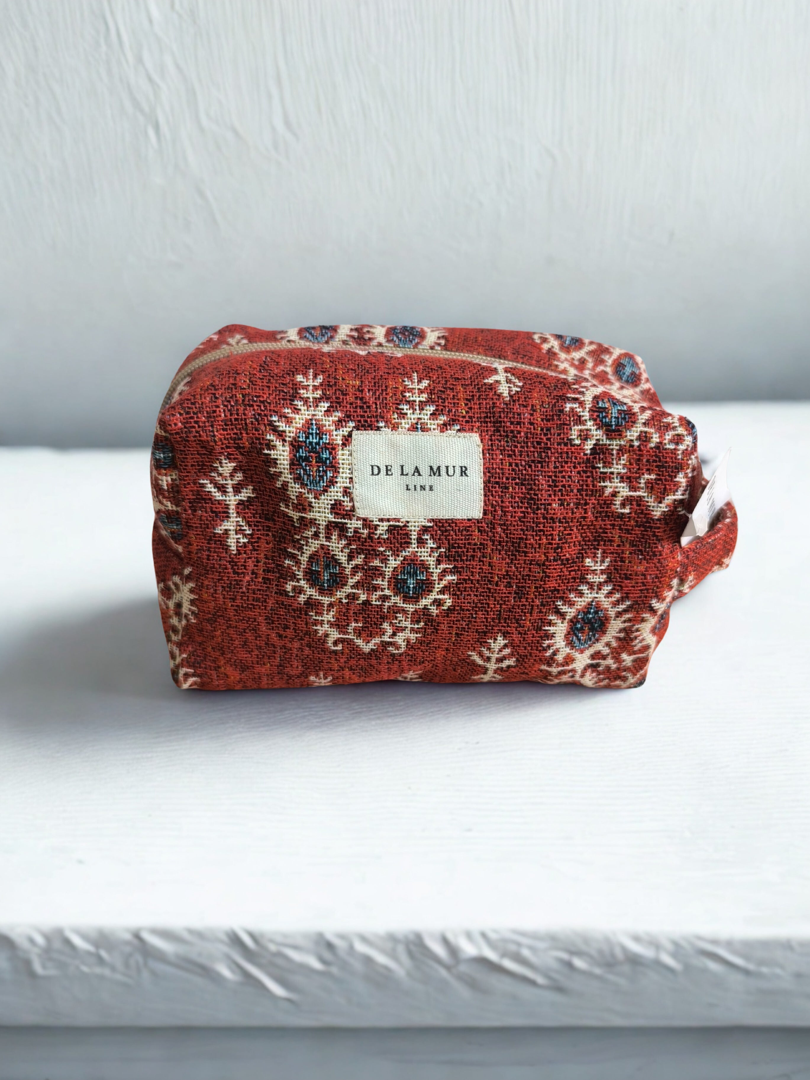 Pochette Jacquard "Tinta" – Imprimé Ethnique & Chaleureux