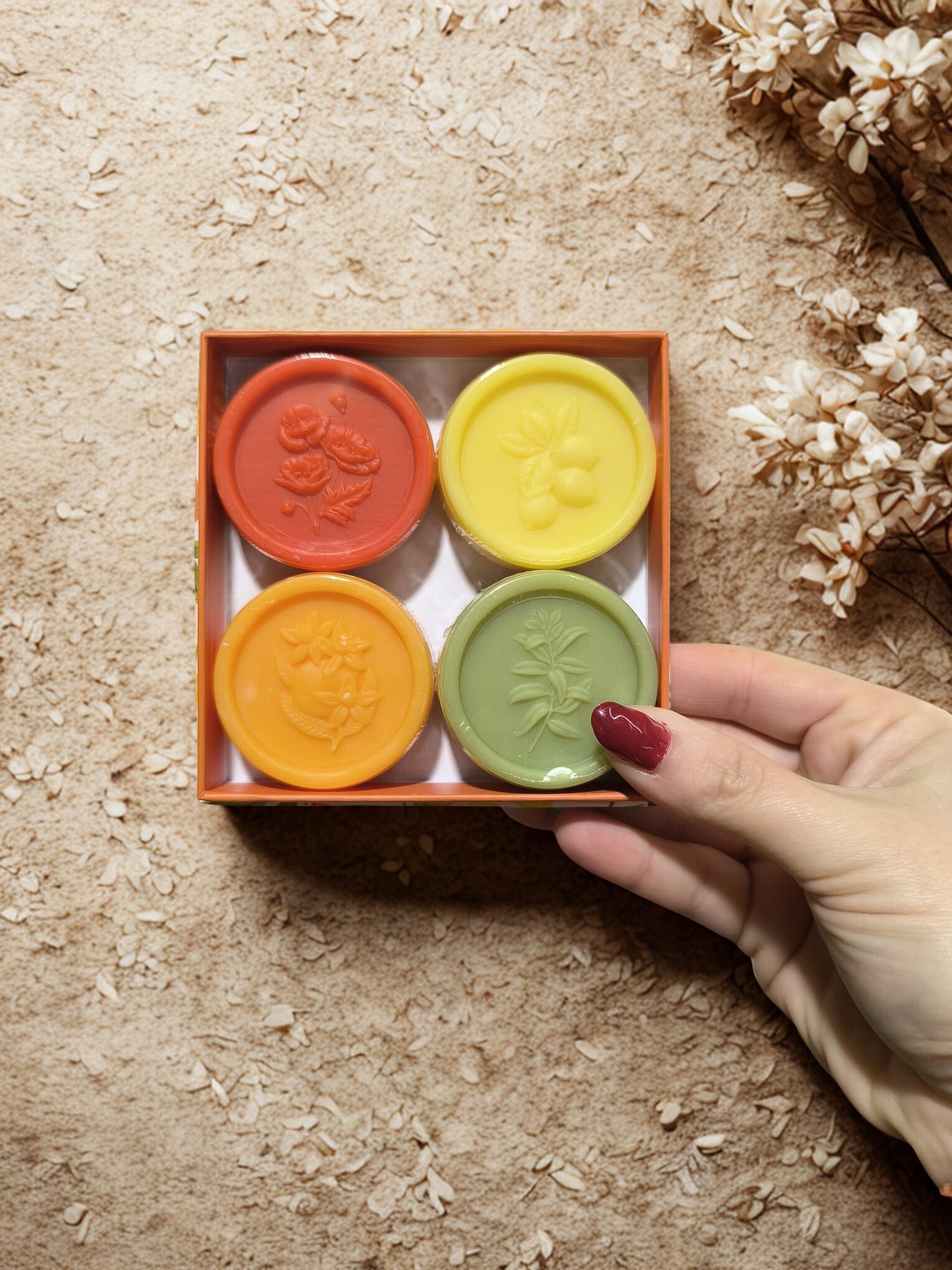 Coffret 4 Savons Invités de Provence (25g)